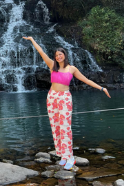 AAHANA KUMRA IN OUR PINK ROSE SET